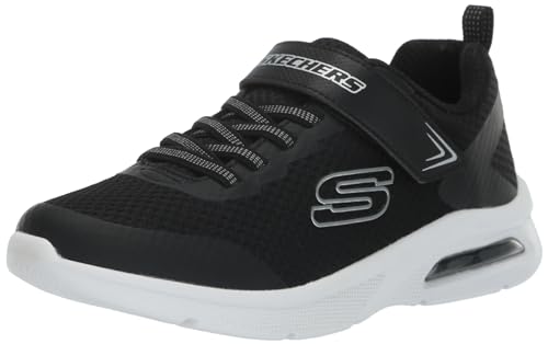 Skechers Jungen Microspec Max Vaptix Sneaker, Schwarz, 21 EU von Skechers