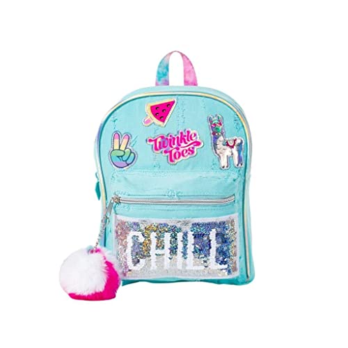 Skechers Mini-Rucksack mit umgekehrten Twinkle Toes, aqua, One size von Skechers