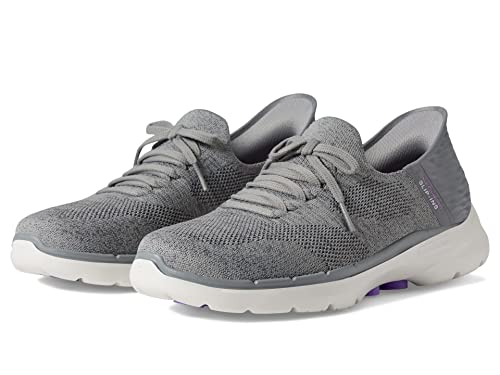 Skechers Performance SlipInsGo Walk 6Lovely Day Womens Slip On 8 BM US GreyLavender von Skechers