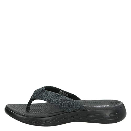 Skechers Damen On-The-go 600-15304 Flipflop, Schwarz, 38 EU von Skechers