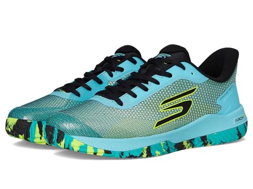 Skechers Pickleball Viper Court Pro 2.0 Herren-Sneaker, Aqua/Mint, 43 EU Skechers Pickleball Viper Court Pro 2.0 Herren-Sneaker, Aqua/Mint, 43 EU von Skechers
