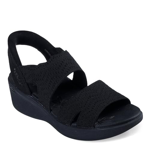 Skechers Pier-Lite - Slip On by - Hands Free Slip-Ins, Schwarz/Schwarz, 37.5 EU von Skechers