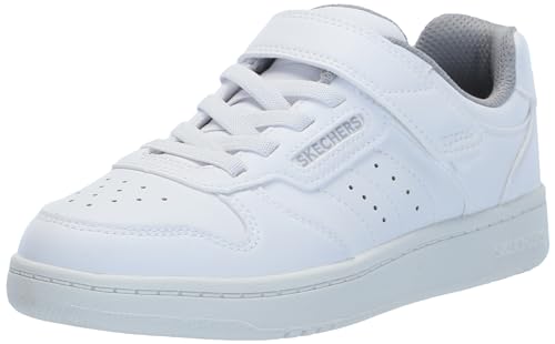 Skechers Quick Street Sneaker, White, 32 EU Skechers Quick Street Sneaker, White, 32 EU von Skechers