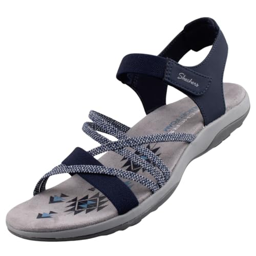 Skechers Reggae Slim Damen Sandalen Blau EU 37 von Skechers