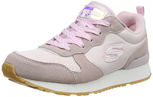 Skechers Retrospect The Bestest Sports Shoes,Sneakers, Lt.pink Suede/Mesh Trim, 33 EU von Skechers