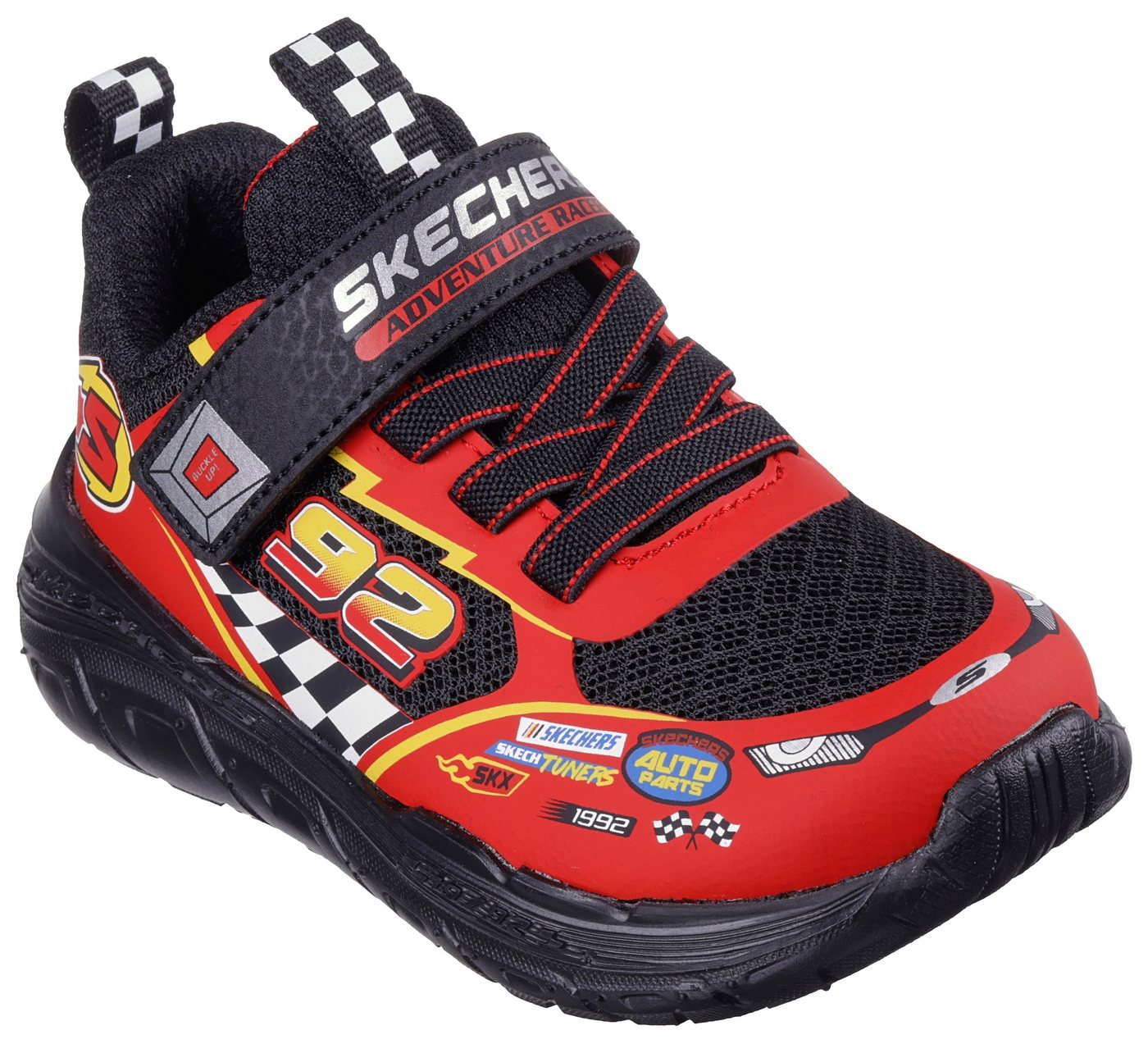 Skechers SKECH TRACKS Lauflernschuh Sneaker mit vielen coolen Prints, Größenschablone zum Download von Skechers