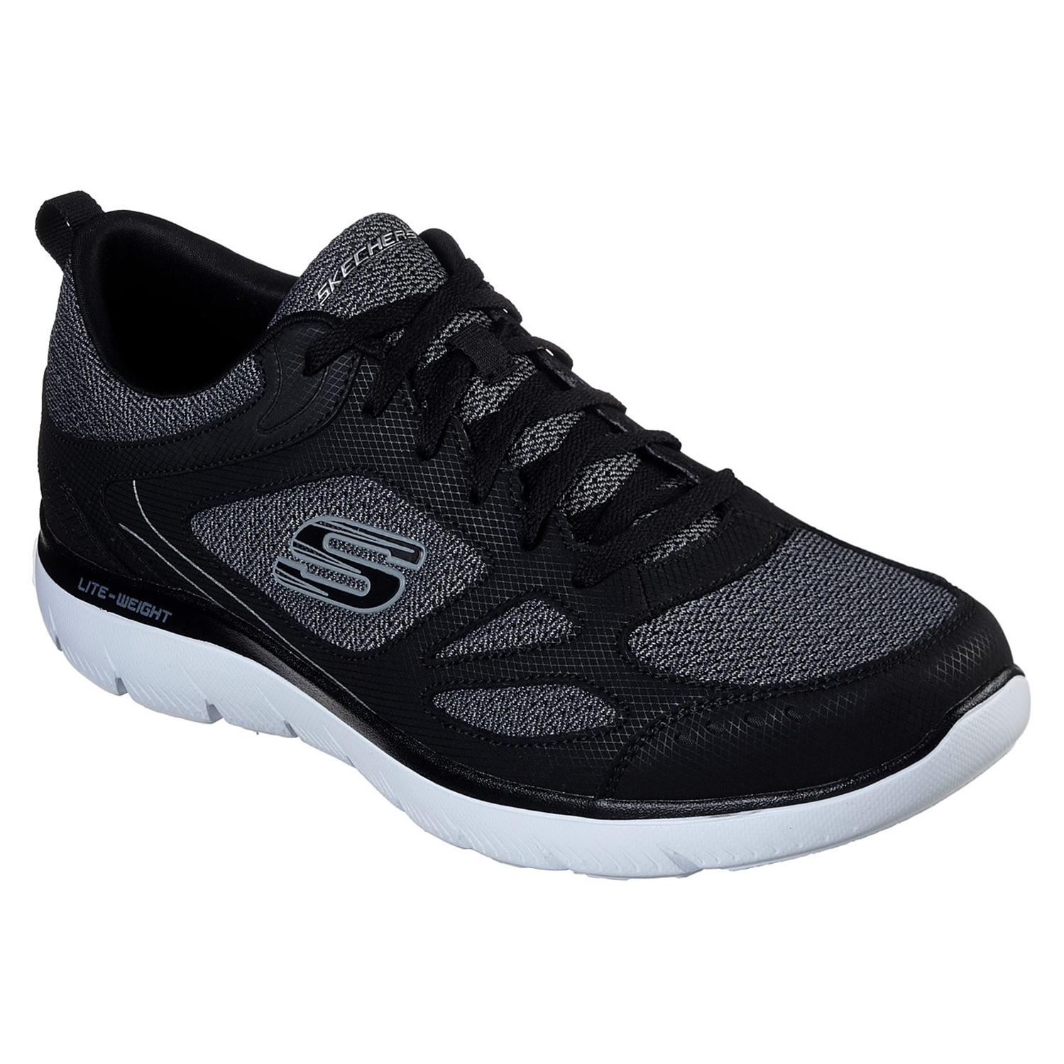 Skechers SPORT MENS SUMMITS SOUTH RIM Sneakers Herren Schwarz von Skechers