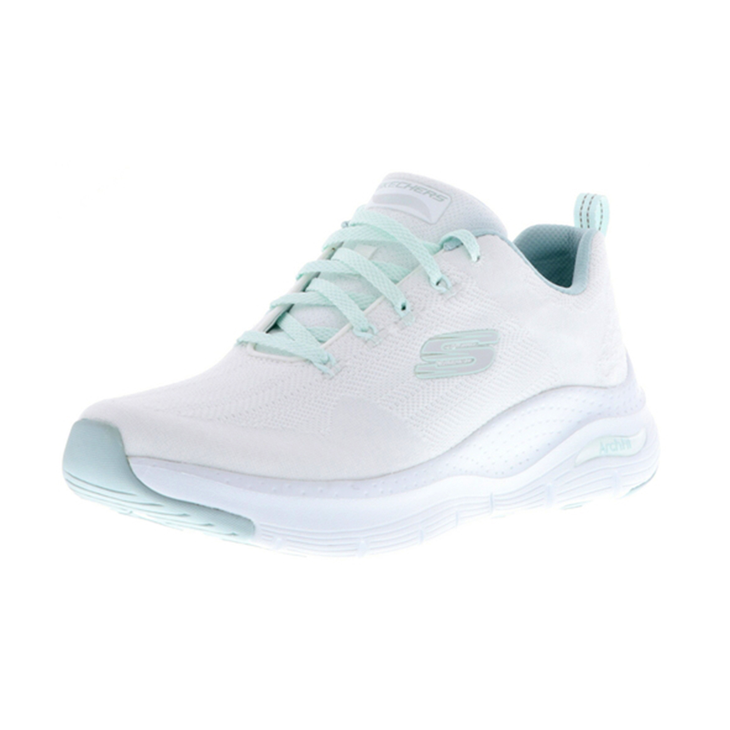 Skechers SPORT WOMENS ARCH FIT COMFY WAVE Sneakers Damen Weiß von Skechers