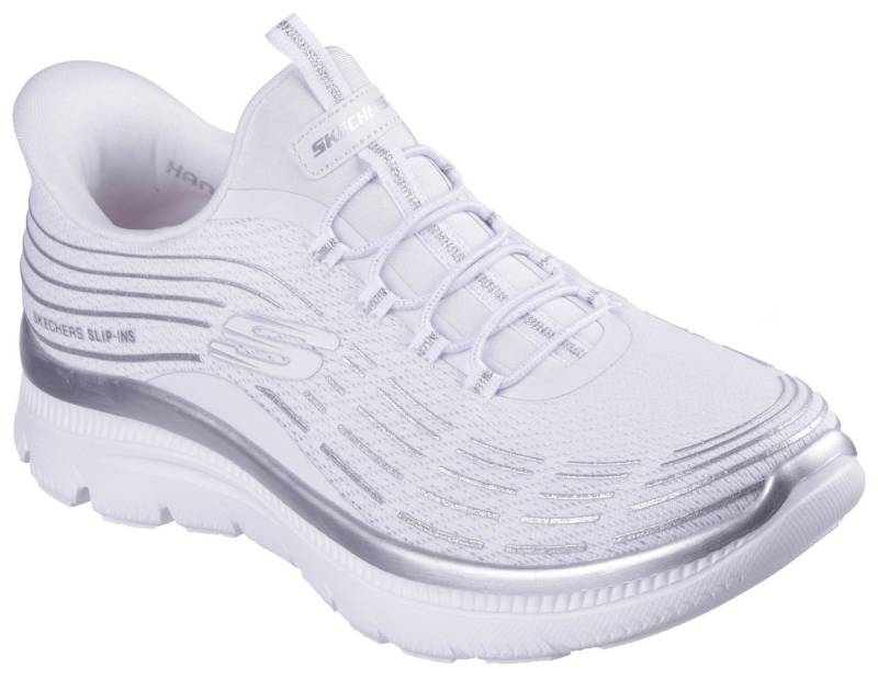 Skechers SUMMITS PLUS-SOFT LUSTER Slip-On Sneaker Freizeitschuh, Schlupfschuh in veganer Verarbeitung von Skechers