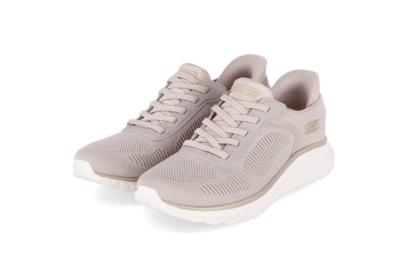 Skechers Skechers 117497 NTGD Damen Textil beige Schnürschuh von Skechers