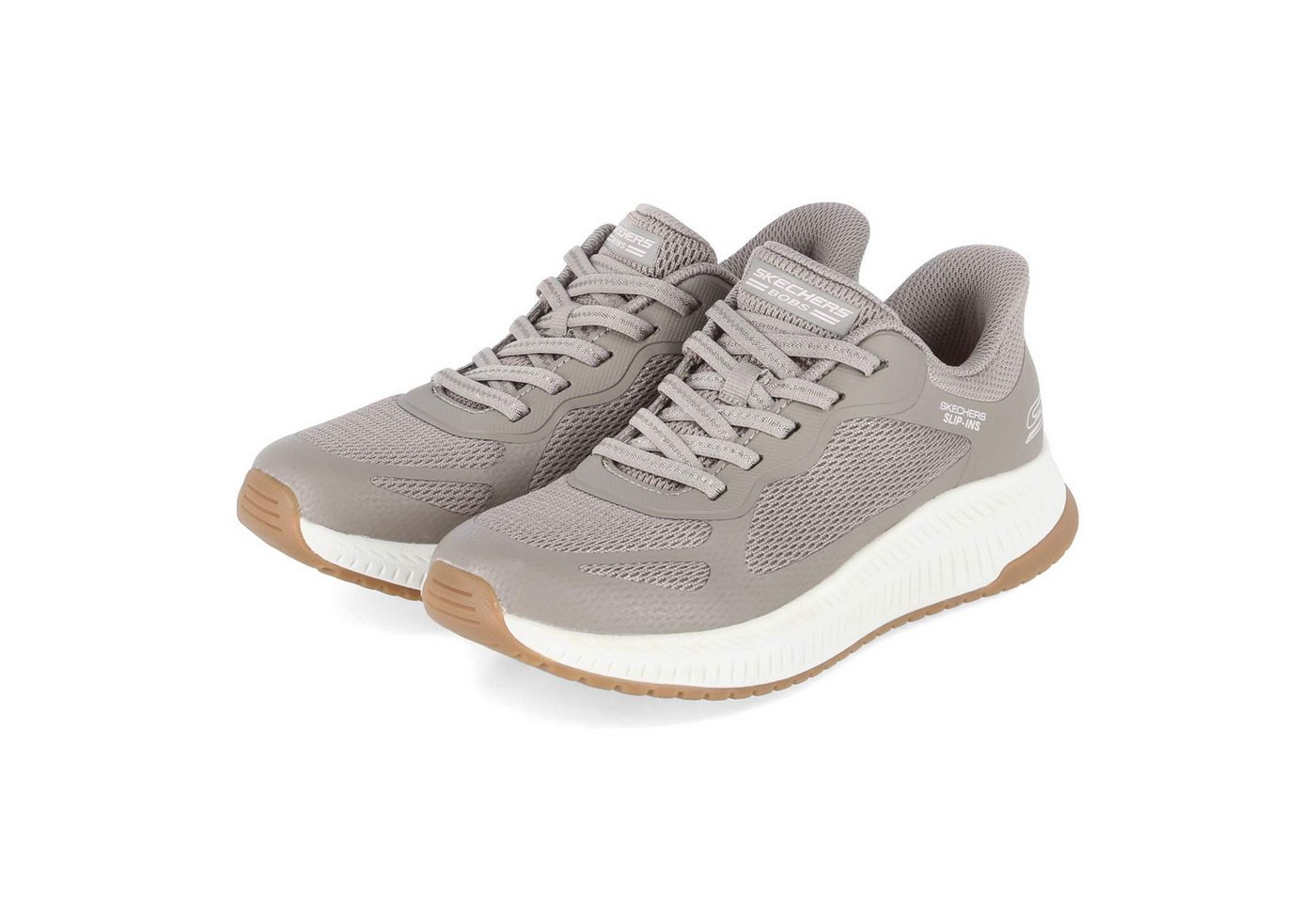Skechers Skechers 117624 TPE Damen Textil & Synthetik taupe Schnürschuh von Skechers