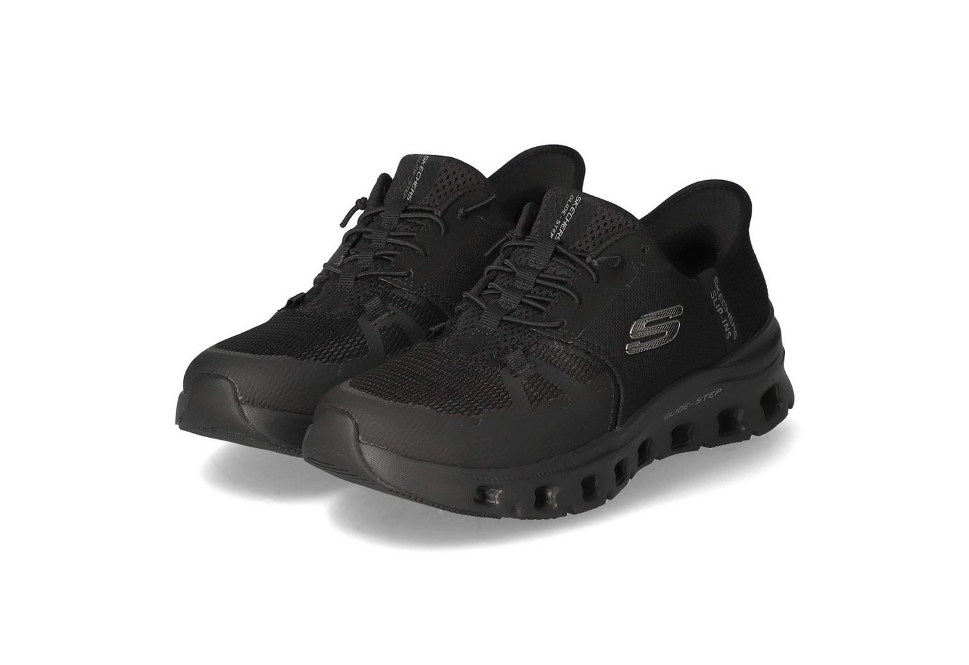 Skechers Skechers 150420 BBK Damen Textil & Synthetik schwarz Schnürschuh von Skechers