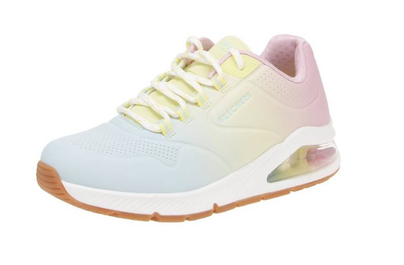 Skechers Skechers 155628 Uno 2 Ombre Away - Damen Schuhe Sneaker - WMLT-Weiß Sneaker von Skechers