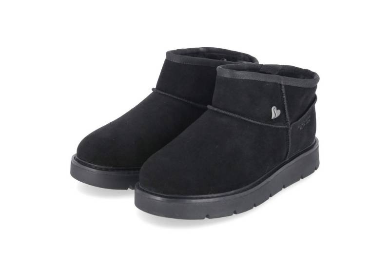 Skechers Skechers 167848 BBK Damen Rauleder schwarz Winterstiefel von Skechers
