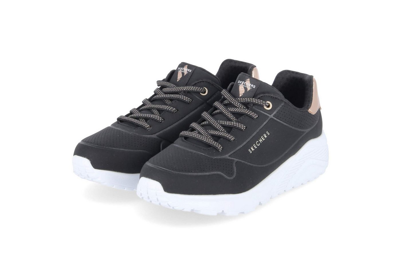 Skechers Skechers 310384L BLK Mädchen Synthetik schwarz Schnürschuh von Skechers