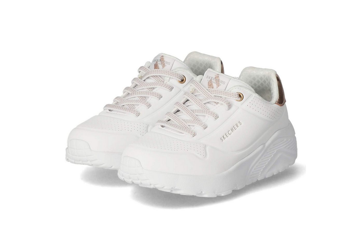 Skechers Skechers 310384L WHT Mädchen Synthetik weiss Schnürschuh von Skechers