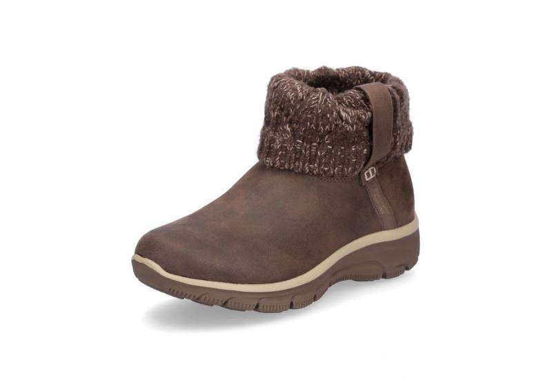 Skechers Skechers Damen Slip-in Boot Easy Going Cozy Weather 2 braun Ankleboots von Skechers