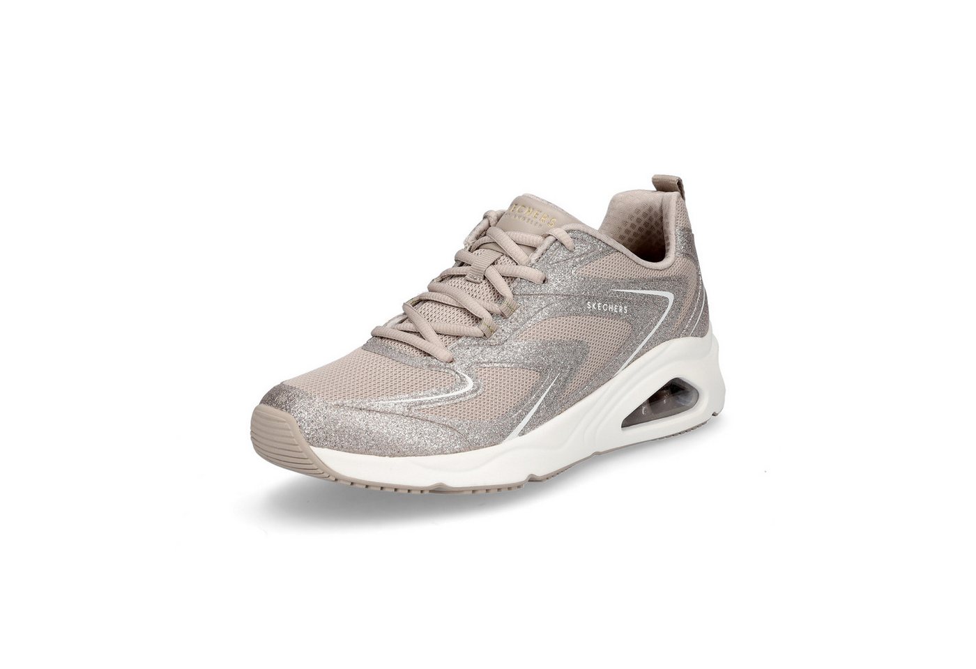 Skechers Skechers Damen Sneaker Tres-Air UNO Glit-Airy taupe Sneaker von Skechers