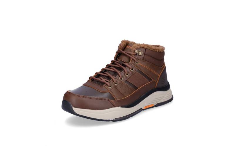 Skechers Skechers Herren Schnürboot Benago Voren braun Schnürboots von Skechers