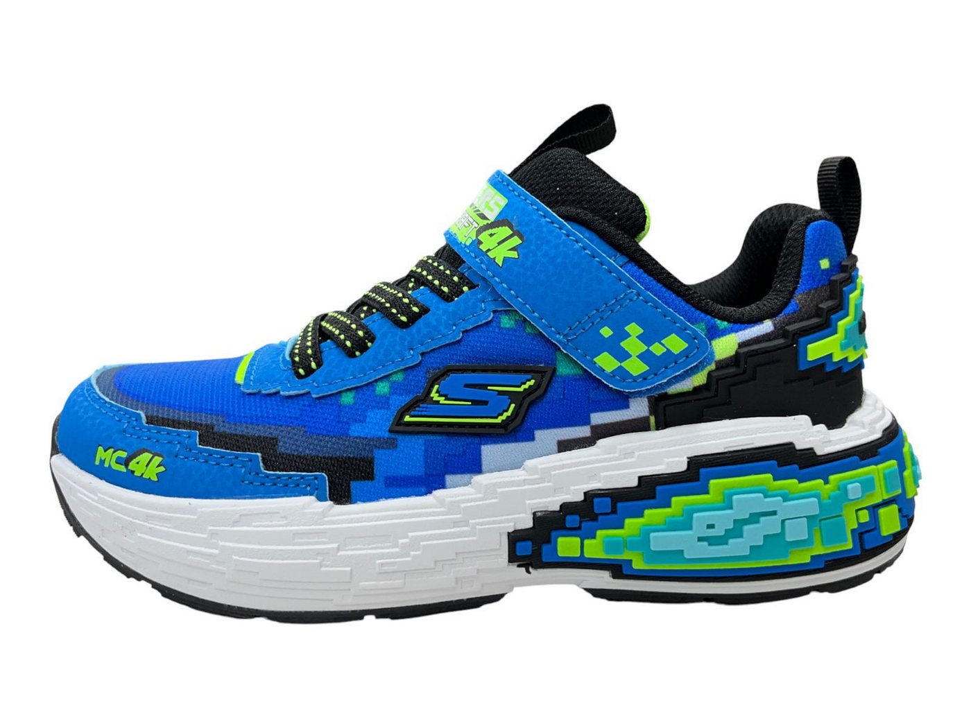 Skechers Skechers Kinder Sneaker MEGA-CRAFT 4K 402160L/BLLM blue/lime Sneaker von Skechers