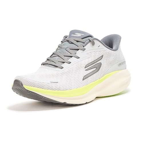 Skechers Skx Aero Pulse Herren-Sneaker, Grau/Limette, 42.5 EU von Skechers