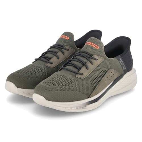 Skechers Slade-Cohen 210891/OLV Herren Slipper Halbschuh, Größe 46 von Skechers