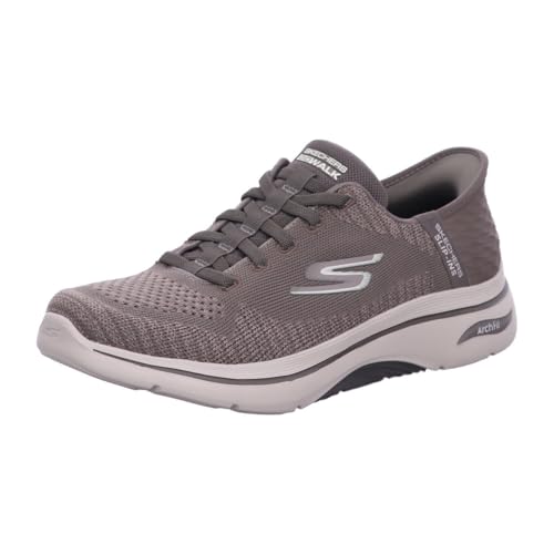 Skechers Adult GO Walk Arch FIT 2.0 - Grand S grau Gr. 43 von Skechers