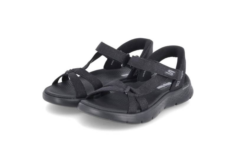 Skechers Skechers 141481 BBK Damen Textil schwarz Sandalette von Skechers