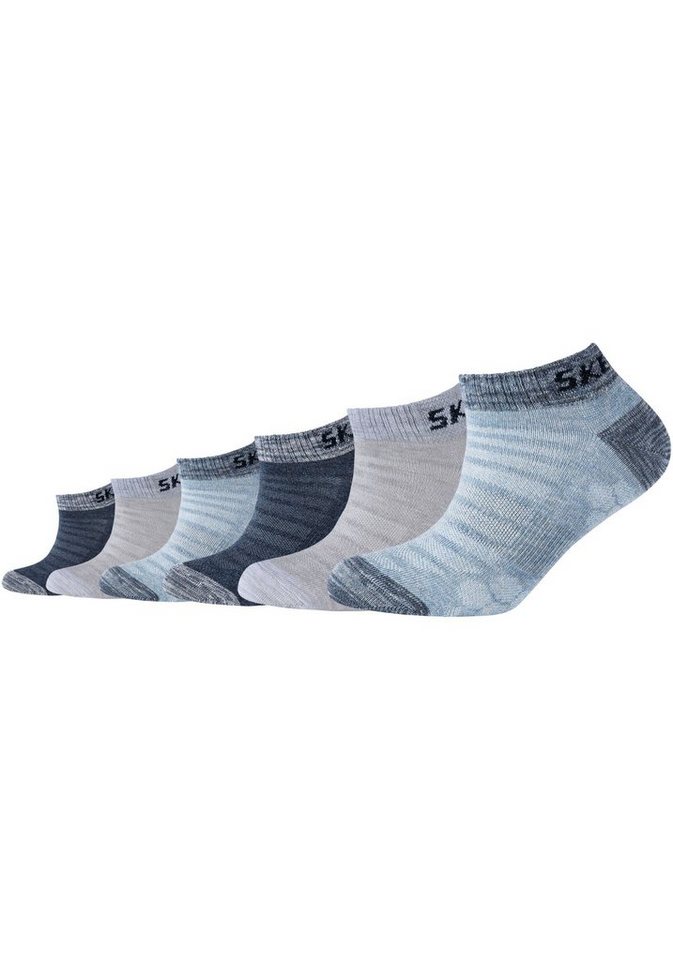 Skechers Sneakersocken (Packung, 6-Paar) Ohne Gummidruck und softe Zehennaht von Skechers