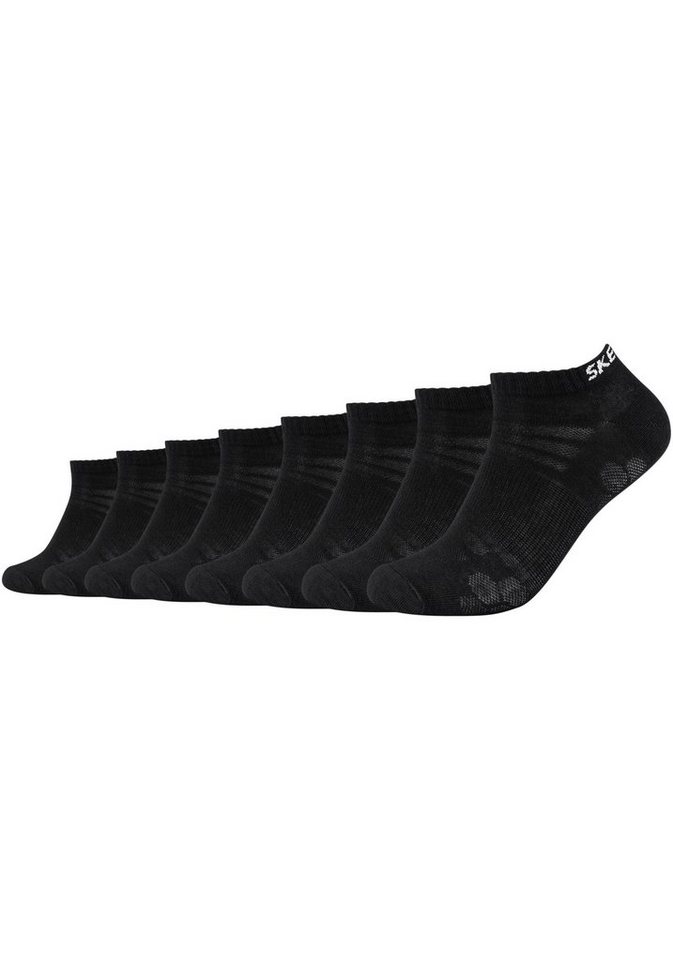 Skechers Sneakersocken (Packung, 8-Paar) Hochwertiges Garn für einen hautfreundlichen Tragekomfort von Skechers