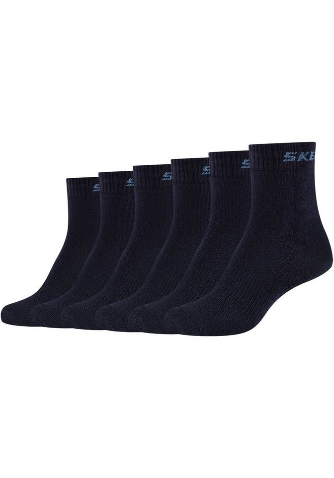 Skechers Socken (Packung, 6-Paar) Mittelfußunterstützung gibt Stabilität von Skechers