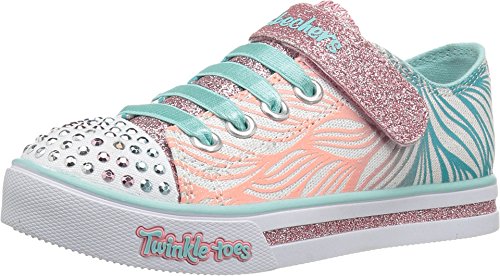 Skechers Sparkle Glitz-Shiny Spirit Sneaker, Weiß (Wmnt), 35 EU von Skechers