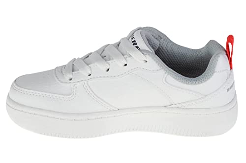 Skechers Sport Court 92 Sneaker, White Synthetic/White Trim #L, 35 EU von Skechers