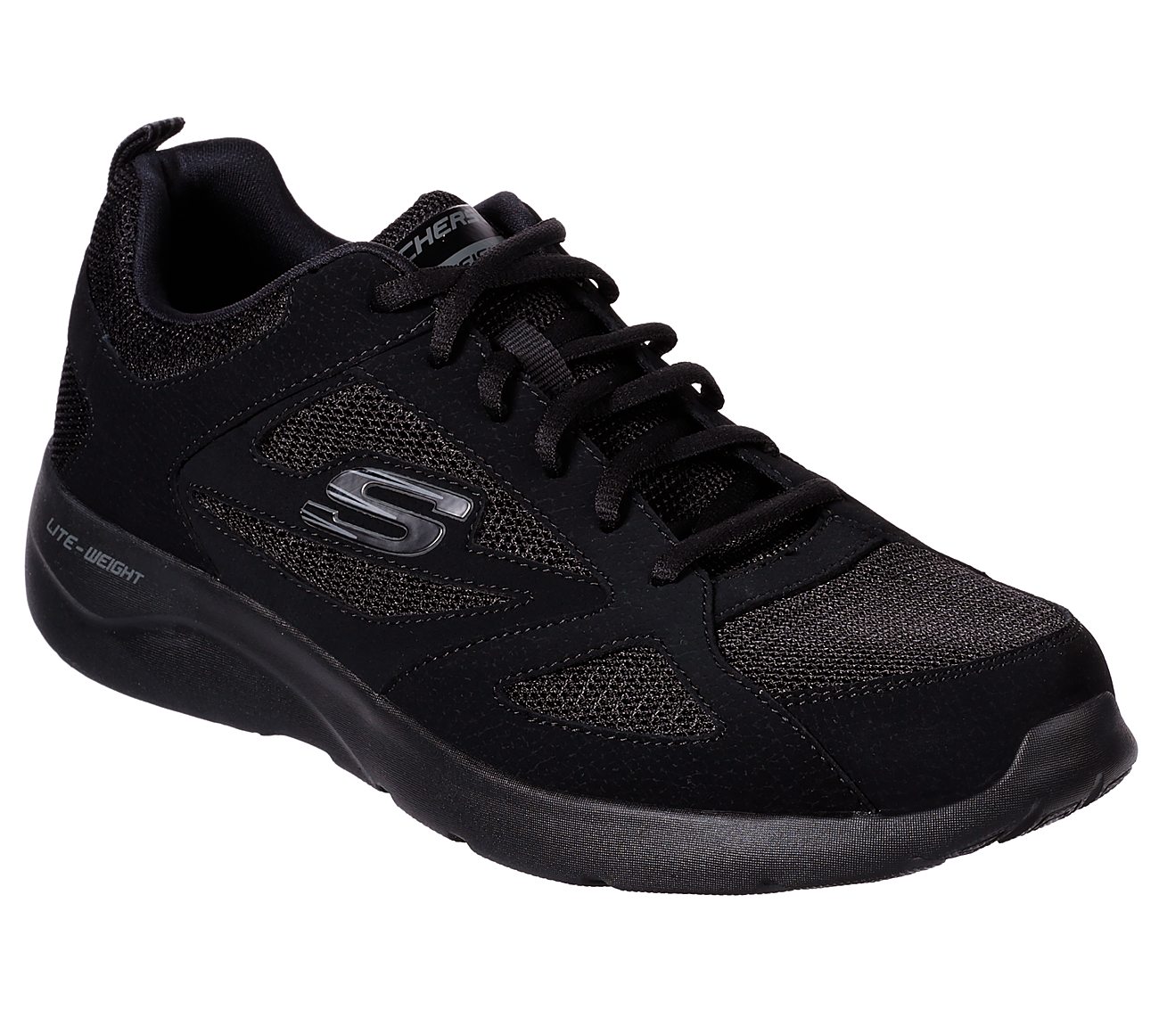 Skechers Sport Mens DYNAMIGHT 2.0 FALLFORD Sportschuhe/Laufschuhe Herren Schwarz von Skechers