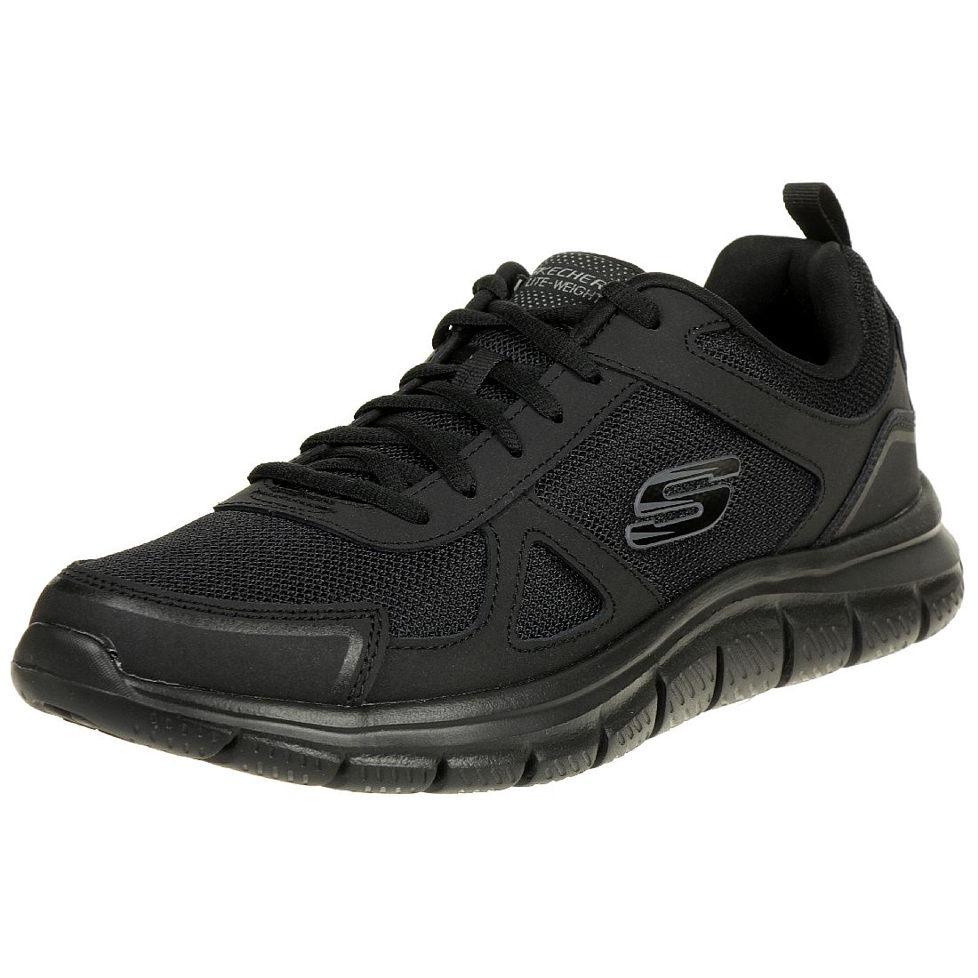 Skechers Sport Mens TRACK SCLORIC Sportschuhe/Laufschuhe Herren Schuhe Schwarz von Skechers