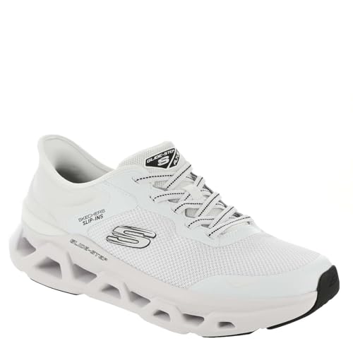 Skechers Damen Edgeride-Turn Out Sneaker, Weiß/Schwarz, 47.5 EU von Skechers