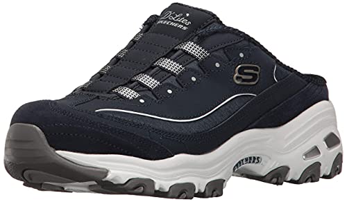 Skechers Sport Women's D'Lites Fashion Sneaker, Navy/White, 5 M US von Skechers