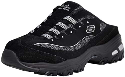 Skechers Sport Women's D'Lites Slip-On Mule Sneaker, Black 8 M US von Skechers