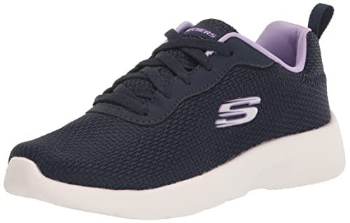 Skechers Sport Women's Damen Power Plunge Sneaker, Nvpr=Marineblau/violett, 42.5 EU von Skechers