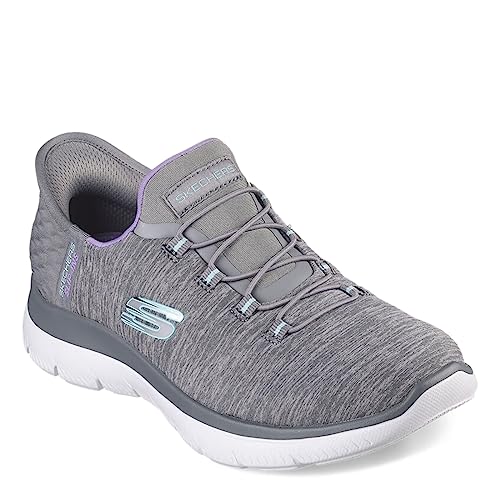 Skechers Sport Women's Women's Summits Dazzling Haze Sneaker, Grey Mint, 9 Wide von Skechers