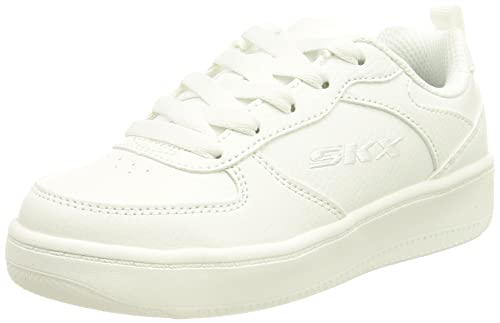 Skechers Sportplatz 92 Sneaker, White Synthetic/White Trim #L, 33.5 EU von Skechers