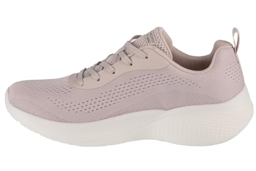 Skechers Damen Low Sneaker/Schnürschuhe BOBS Infinity Beige Textil, Größe:38, Farbauswahl:beige von Skechers