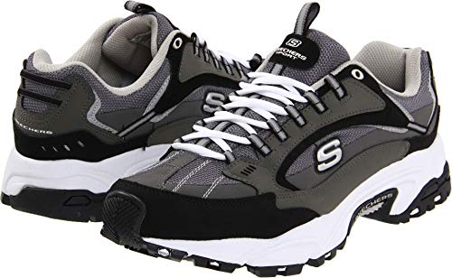 Skechers Stamina Nuovo Herren, ,, Charcoal/Black, 6.5 D(M) US von Skechers