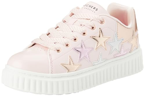 Skechers Street Girls Sneaker, Light Pink Synthetic/Multi Trim, 34.5 EU von Skechers