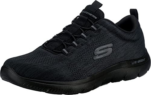 Skechers Herren Men's Summits Louvin Slipper, BBK Black, 41.5 EU Skechers Herren Men's Summits Louvin Slipper, BBK Black, 41.5 EU von Skechers