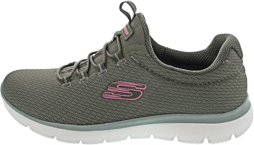 Skechers Summits-Summer Blush Slipper Grün von Skechers