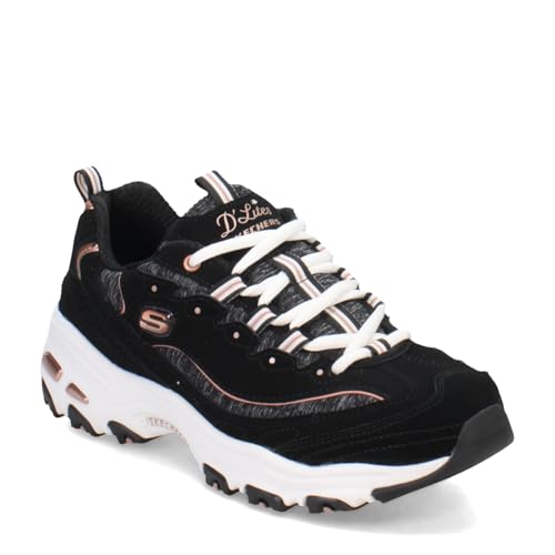 Skechers Summits Torre Damen-Sneaker, Schwarz/Rotgold, 40 EU von Skechers