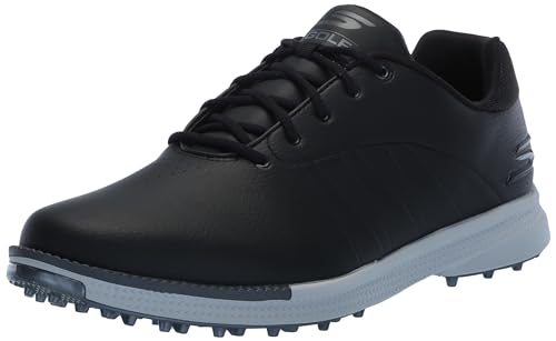 Skechers Tempo Herren Golfschuh ohne Spikes, wasserdicht, leicht, schwarz/grau, 42 EU Skechers Tempo Herren Golfschuh ohne Spikes, wasserdicht, leicht, schwarz/grau, 42 EU von Skechers