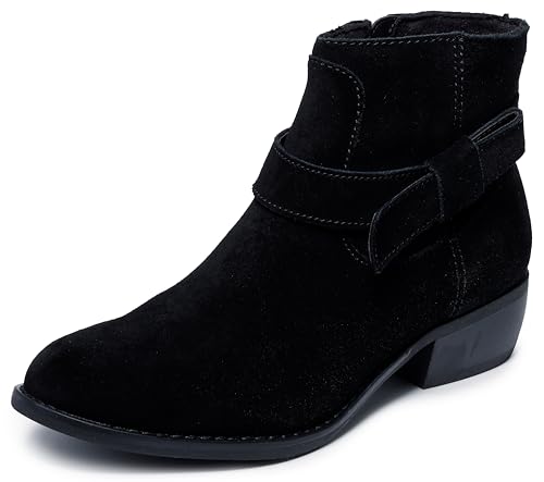 Skechers Women's Texas-Westernville Ankle Boot, Schwarz/Schwarz, 40 EU von Skechers
