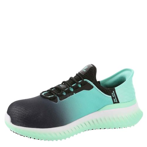 Skechers Tilido-Ombray Comp Toe Industrieschuh für Damen, Blau, 6.5 US von Skechers